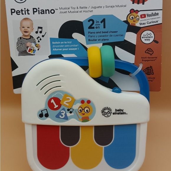 Baby Einstein Petit Piano Toy with Colorful Keys - Picture 2 of 11